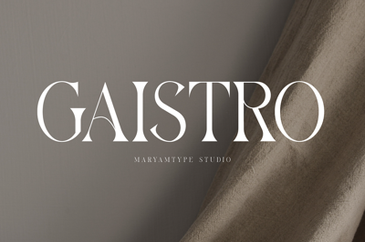 Gaistro Display Font Free Download