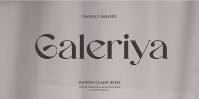 Galeriya Font