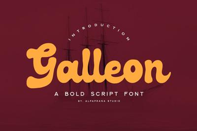 Galleon - Bold Script Free Download