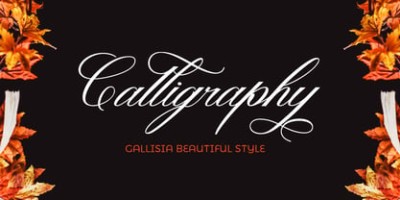 Gallisia Script Font