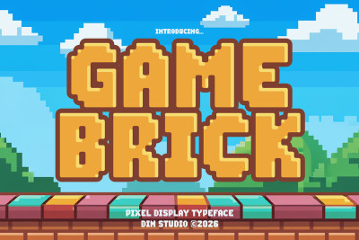 Gamebrick Font