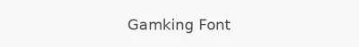 Gamking Font