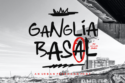 Ganglia Basal | An Urban Font Free Download