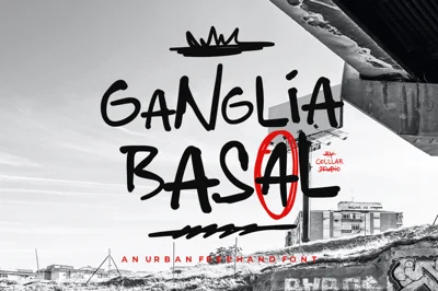 Ganglia Basal | An Urban Font