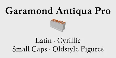 Garamond Antiqua Pro Font