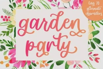 Garden Party Font