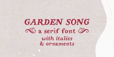 Garden Song Free Download