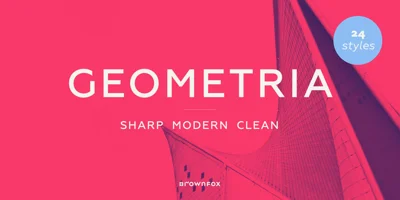 Geometria Font