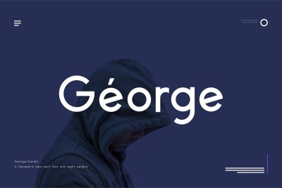 George Sans Geometric Font