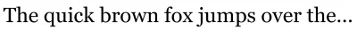 Georgia Pro Font