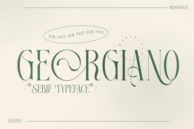 Georgiano Modern Serif Font Free Download