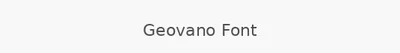 Geovano Font