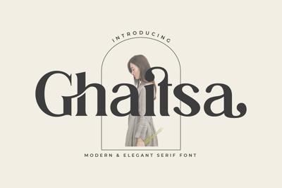 Ghaitsa - Stylish Ligature Font Free Download