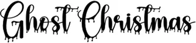 Ghost Christmas Font