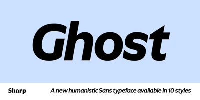 Ghost Font