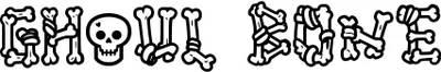 Ghoul Bone Font