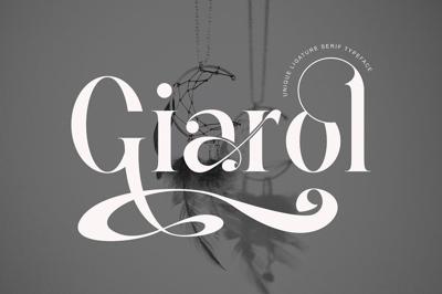 Giarol Serif Type Face Free Download