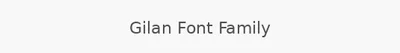 Gilan Font Family