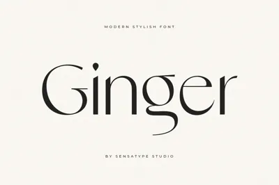 Ginger - Modern Stylish Font Free Download