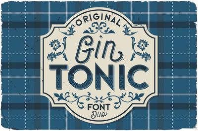 GinTonic Font Duo Free Download