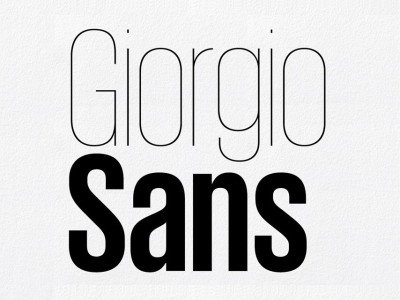 Giorgio Sans Family Font