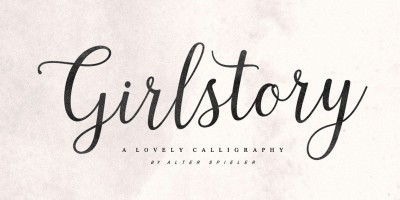 Girlstory Script Font