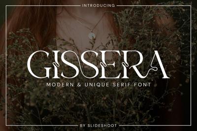 Gissera - Modern Serif Font Free Download