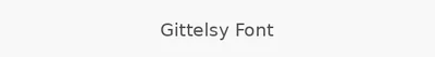 Gittelsy Font