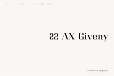 Giveny Stylish Font Free Download