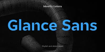 Glance Sans Font