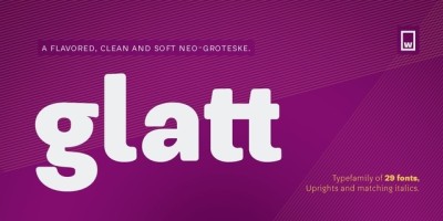 Glatt Pro Font