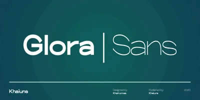 Glora Sans Font