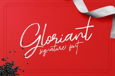 Gloriant Signature Script Font