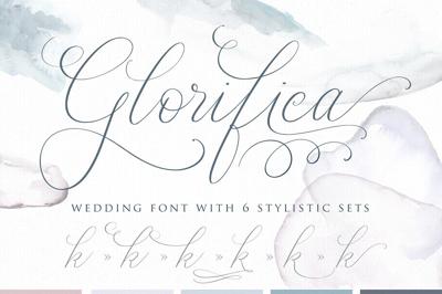 Glorifica Wedding Font Free Download