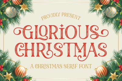 Glorious Christmas Font