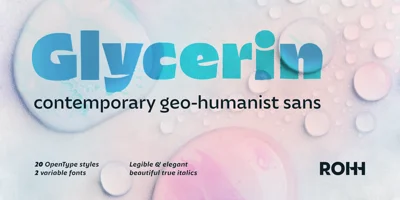 Glycerin Font