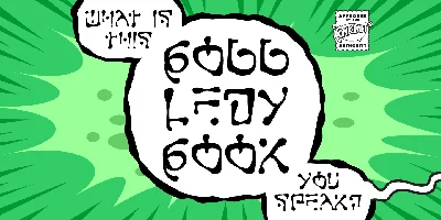 Gobbledygook Font