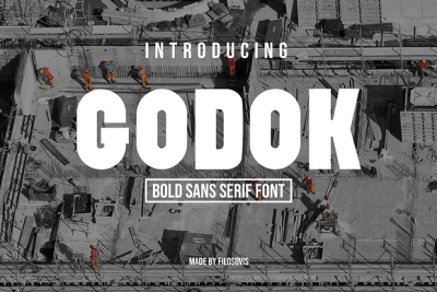 Godok | Bold Sans Serif Font