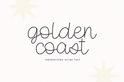 Golden Coast | Script Font Free Download