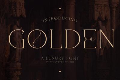 Golden Luxury Font Free Download