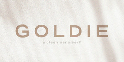 Goldie Sans Free Download