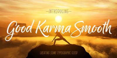 Good Karma Smooth Font Free Download