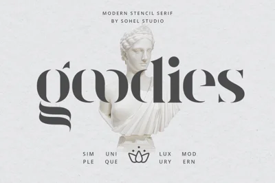 Goodies - Elegant Logotype Font