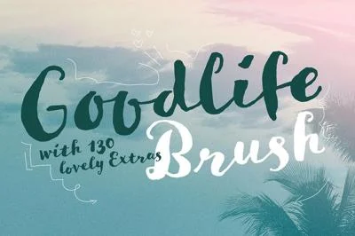 Goodlife Brush + Extras Font