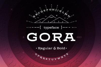 Gora – Regular & Bold Free Download