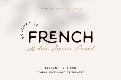 Gourmet Le French Modern Duo Font