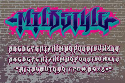 Graffiti Fonts | MildStyle Free Download