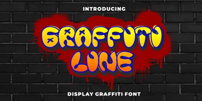 Graffiti Line Font