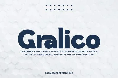 Gralico - Modern Sans Serif Font