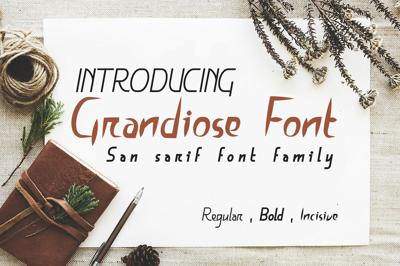 Grandiose Font Free Download